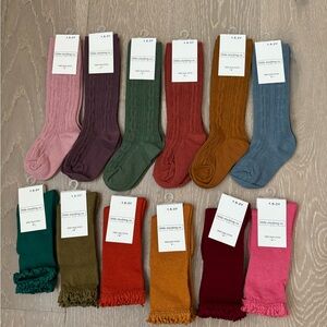 Cable knit knee high size 1.5-3T lot of 12 NEW